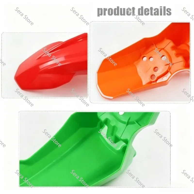 Front Fender Mudguard For XR50 CRF50 Dirt Bike Aftermarket Replacement Accessory Durable Easy To Install