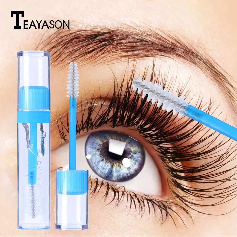 

Transparent Waterproof Makeup Eyelash Long Curling Mascara Eye Lashes Extension Fast Dry White Eyelashes Gel Mascara Lengthening