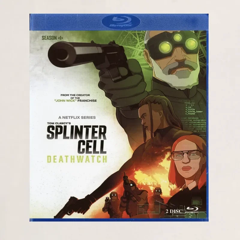 Blu-ray BD Disc Box Cell Division and Death Watch 1 Animated CD Box