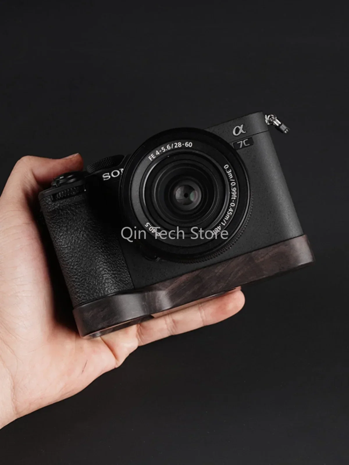 Быстросъемная деревянная рукоятка из черного дерева, опорная пластина камеры для Sony A7R2 A7S2 A7M2 Arca Swiss Clamp, крепление для штатива