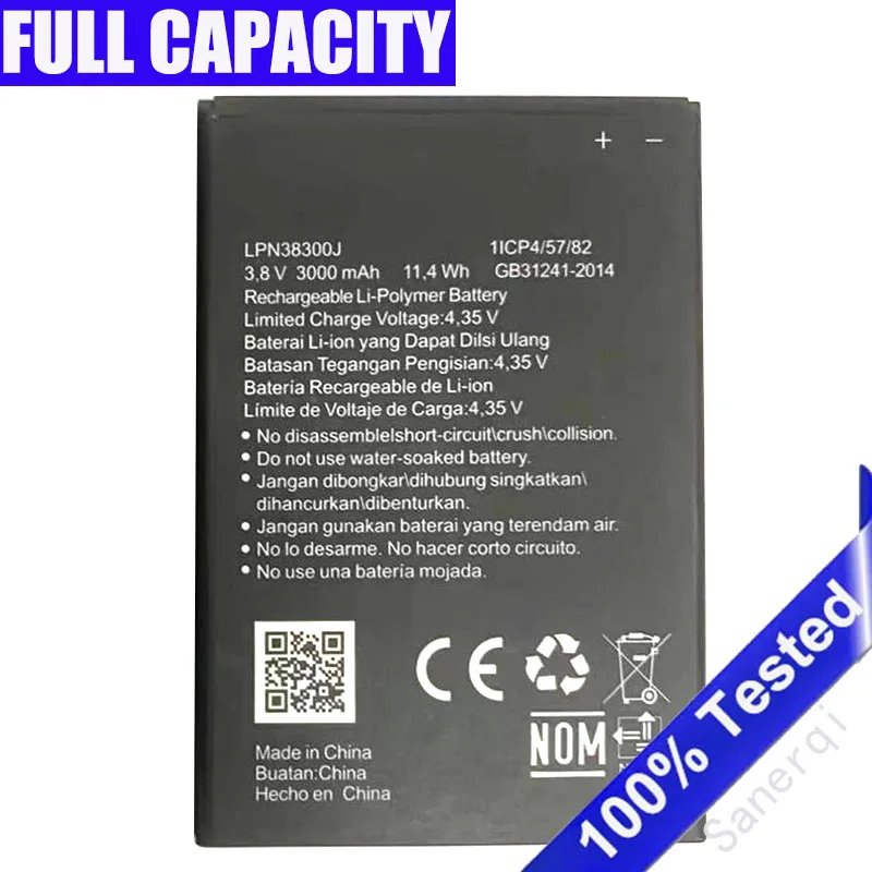 2026 Years new LPN38300J For Hisense E30 E30 lite E30 infinity Battery 3000mAh Repair and replacement batteries