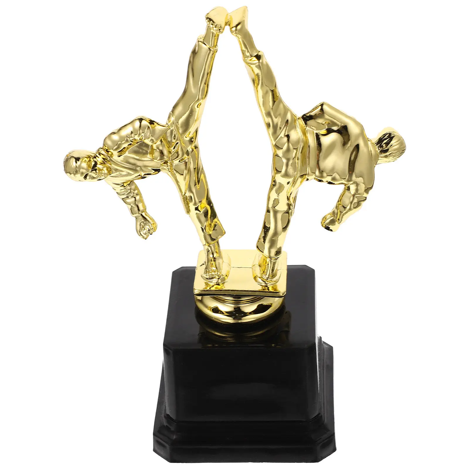 

Martial Move Taekwondo Trophy Bright Color Realistic Design Celebration Party Ceremony Competition Award Winner Trophy Cup