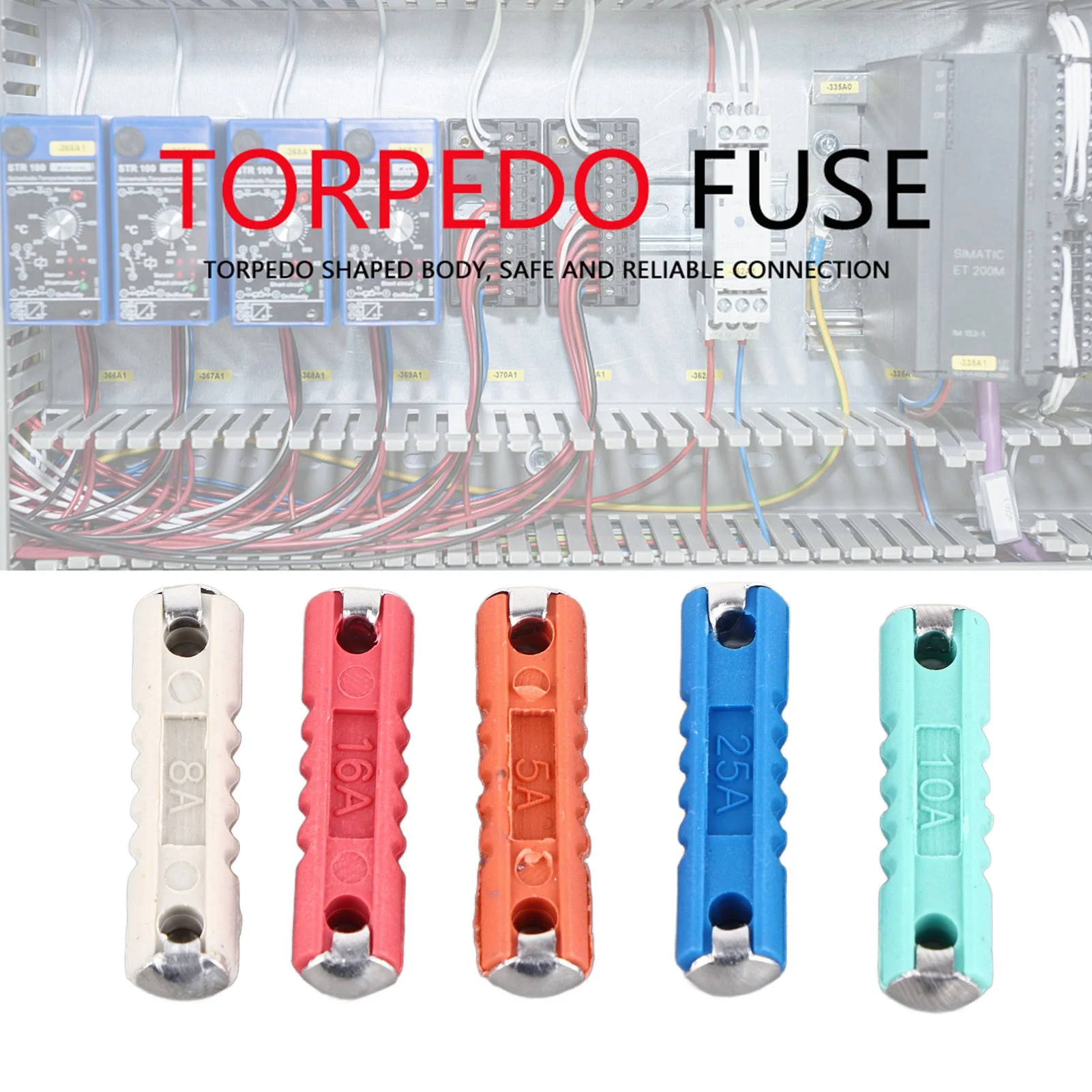 Multicolor  Shaped Car Fuses Assortment Kit for European Old  Cars Car   Assortment  Assortment