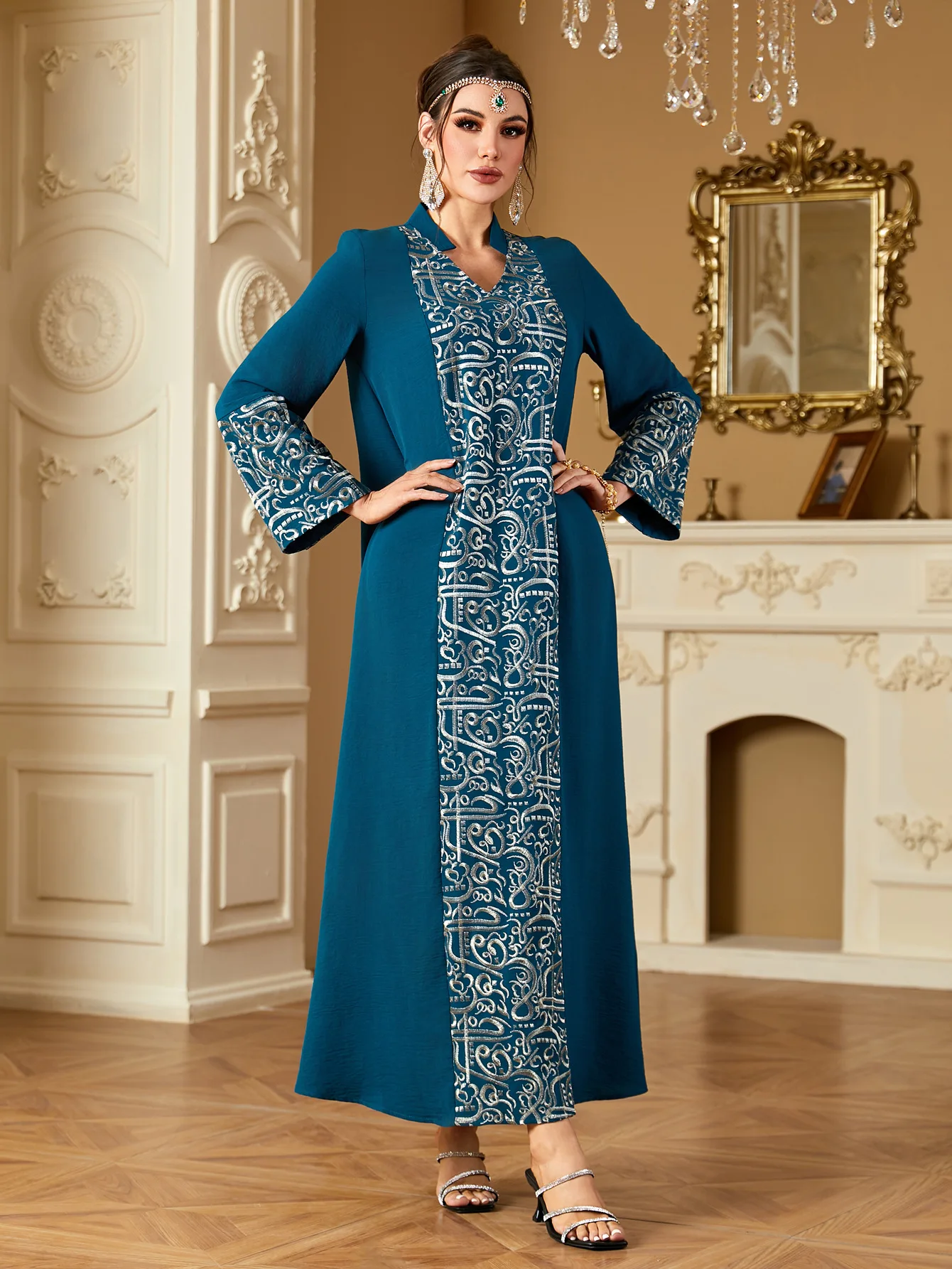 

Дубайская вышивка Абая для женщин праздничное платье Джалабия Рамадан Ид мусульманские платья Марокко арабский длинный халат вечерний Турция свободный