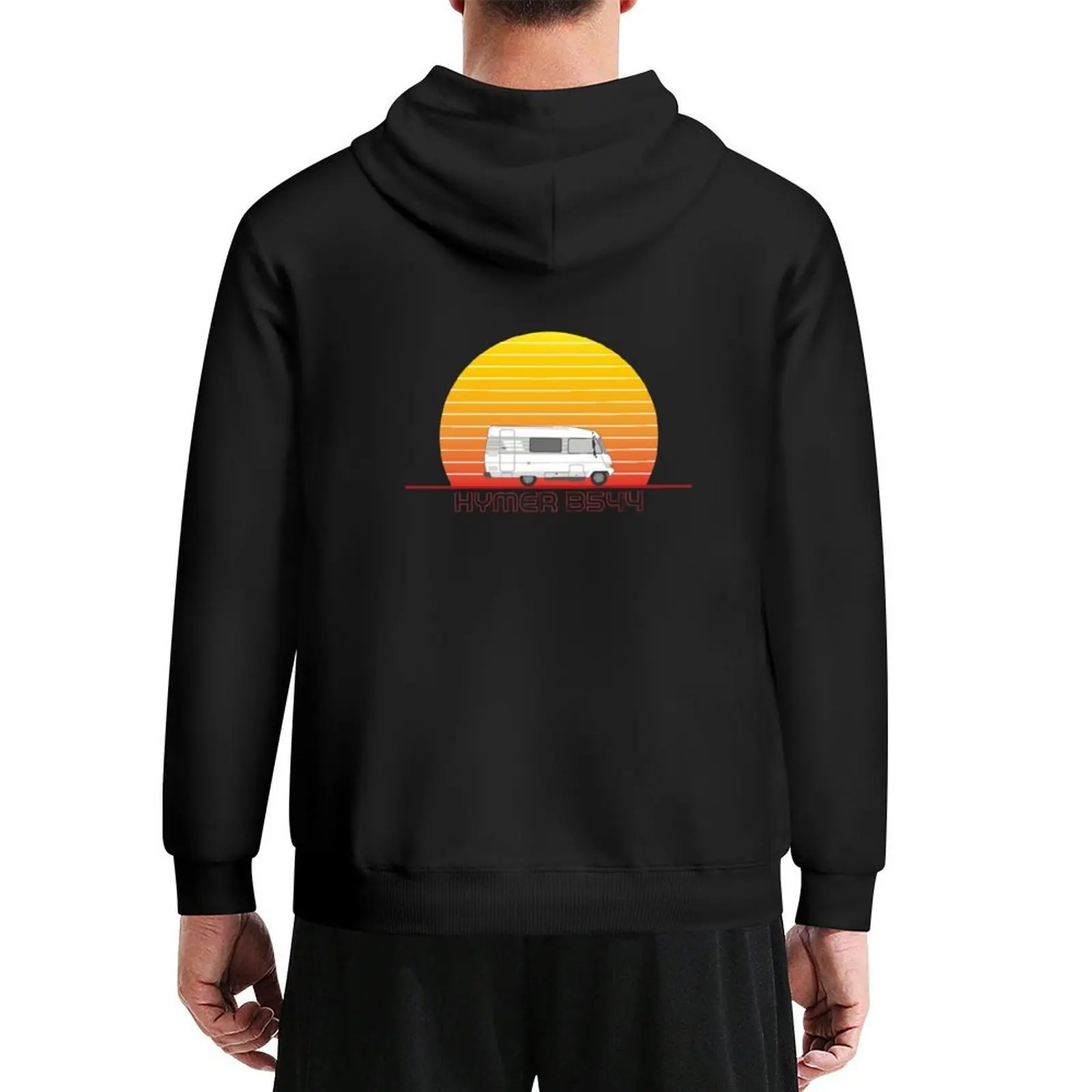 

HYMER B544 SUNSET Hoodie korean autumn clothes men's sweat-shirt mens clothing aesthetic clothing big size hoodie