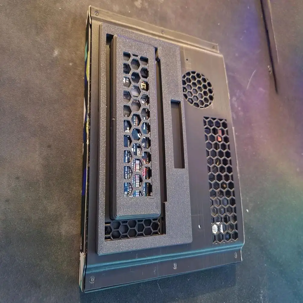 غطاء مجوف بقشرة صلبة لفيجن جو ، طباعة ثلاثية الأبعاد ، غطاء خلفي معدل ، تبديد الحرارة ، محمول ، ملحقات #3