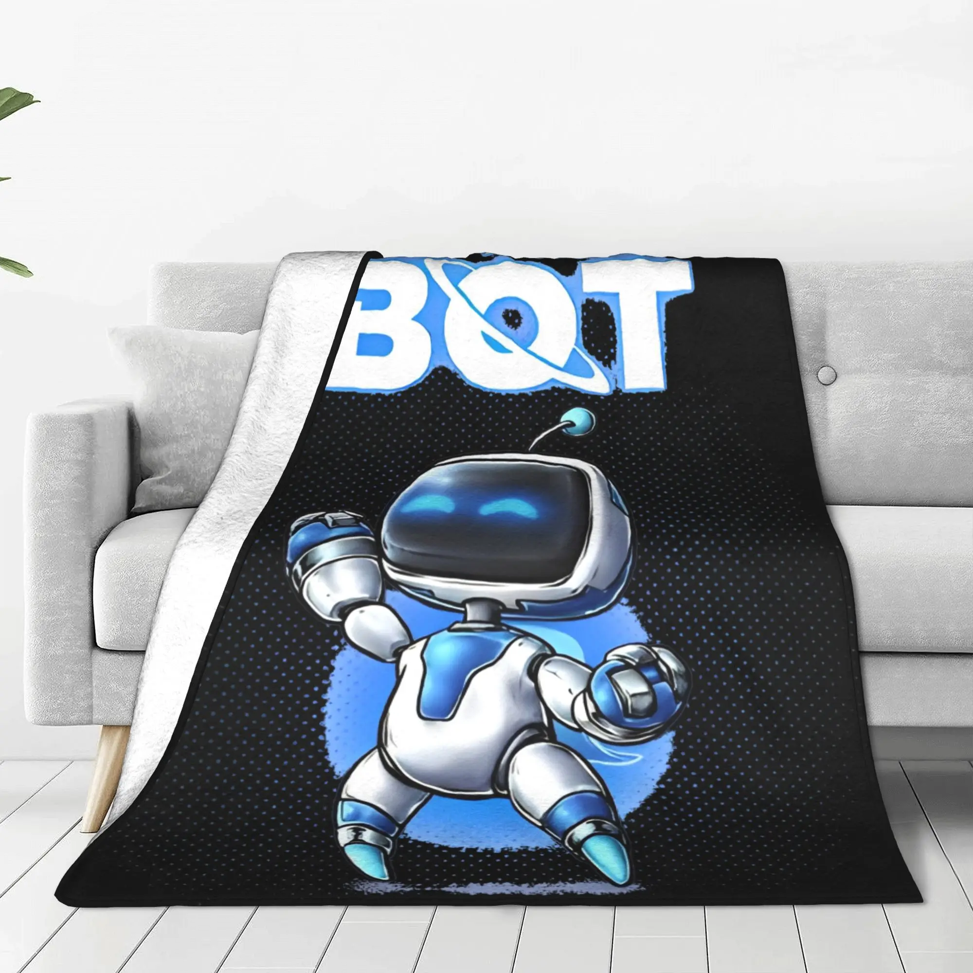 Astrobot Blanket  Wool Awesome Warm Throw Blanket for Home All Season