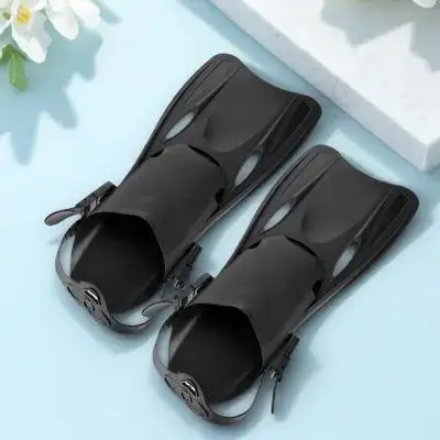 

1Pair Versatile for Snorkeling Diving Swimming Training Adults Unisex Plastic Flippers Sand Seaweed