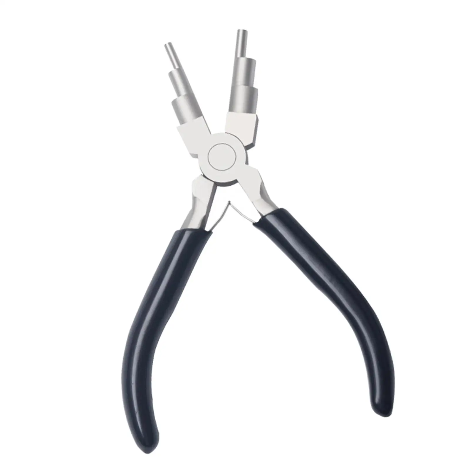 Bail Making Pliers Portable with Non Slip Grip Handle 6 Step Wire Wrapping Tools for Jewelry Making