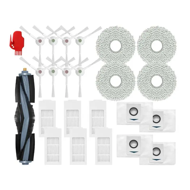 

A94E-For Yeedi KK Robot Vacuum Cleaner Parts Spare Replacement Attachment Main Side Brush Mop Cloth Hepa Filter Dust Bag