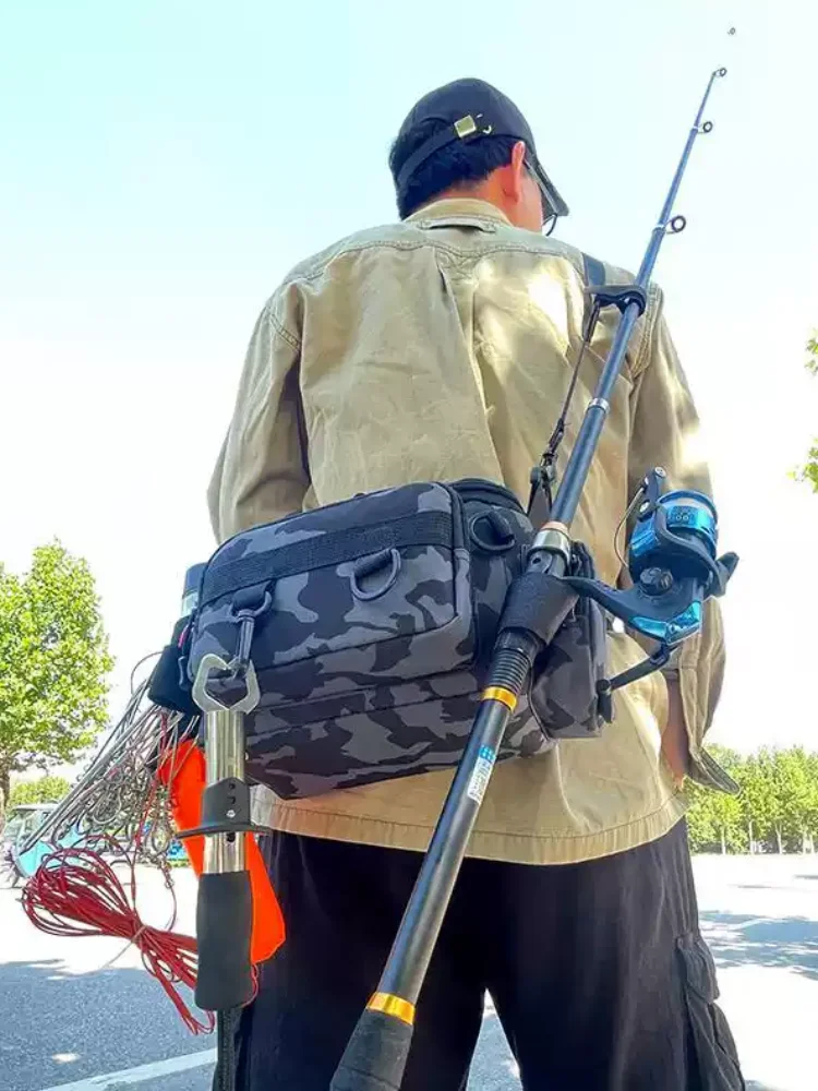 Fishing Equipment Lures - Fishing Tackle Bag with Rod Holder