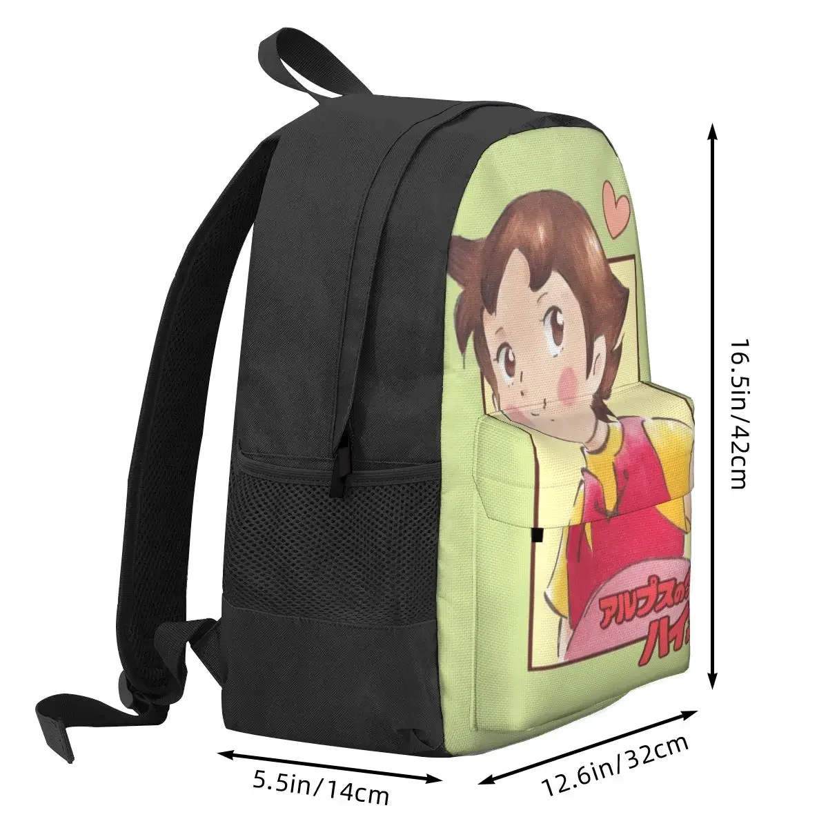 Heidi Alps Backpacks Boys Girls Bookbag Children School Bags Cartoon Kids Rucksack Travel Rucksack Shoulder Bag Large Capacity