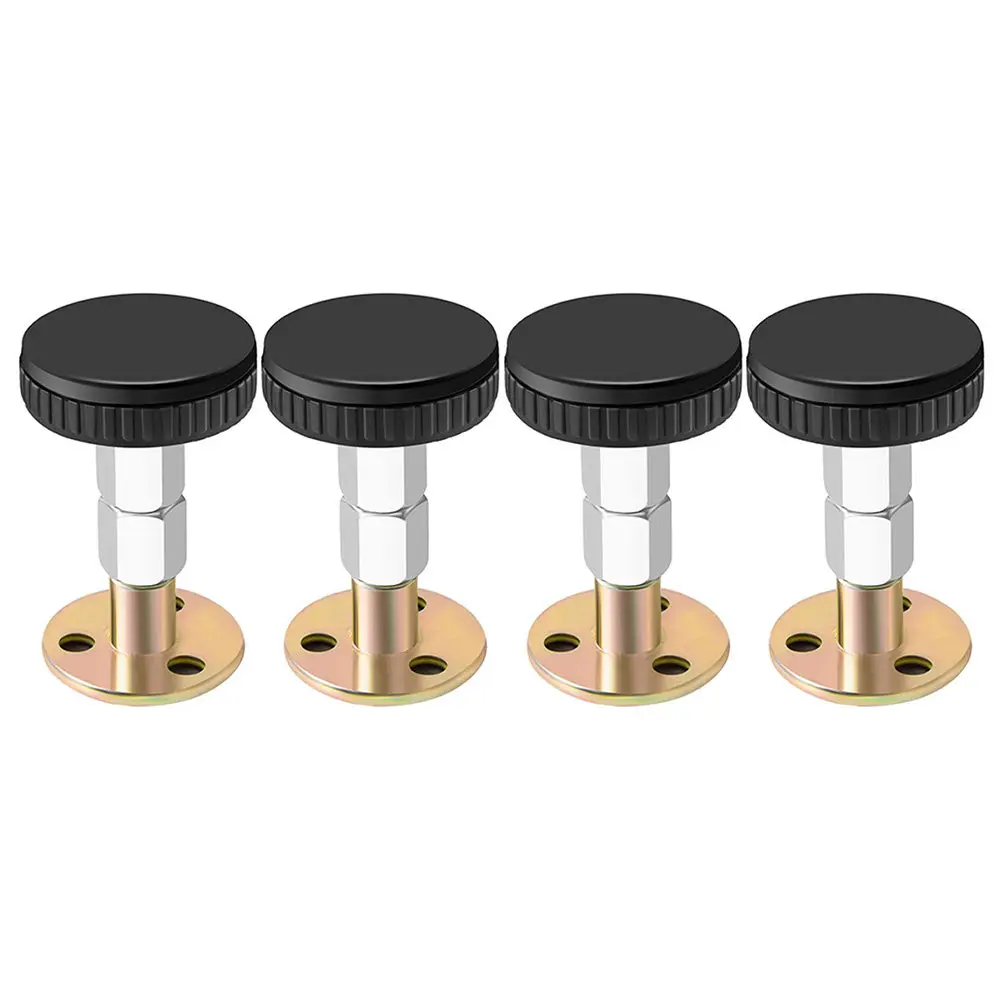 4Pcs Adjustable Bedside Stabilizers Furniture Anti-Inverted Fixators Strong Grip Prevent Squeaking Wall Damage Prevention Tools