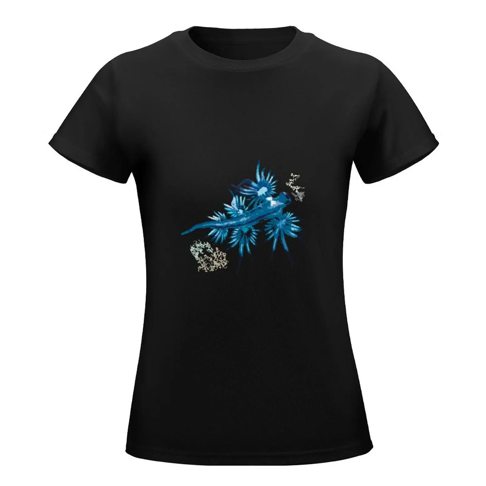 Blue Dragon,Glaucus Atlanticus Sea slug T-Shirt Aesthetic clothing blacks shirts graphic tees t shirt dress Women