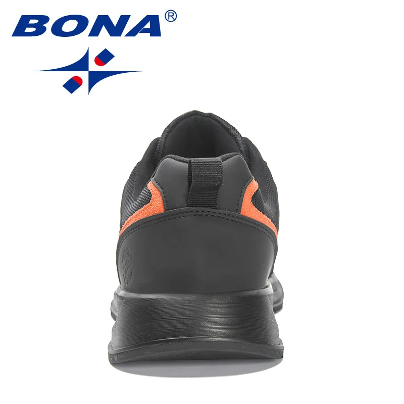 BONA 2023 New   Shoes Men Outdoor Walking Shoes Man Casual Lightweight Sneakers Leisure Footwear soft and comfortable Casual Sho