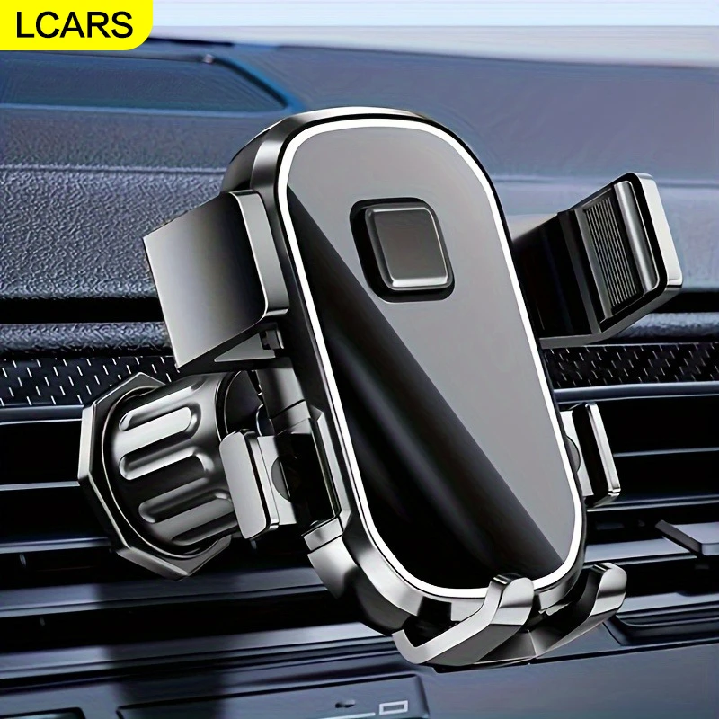 Lcars Auto-Handyhalterung, Hakenförmiger Stützständer für Mobiltelefon-Navigation in den Lüftungsschlitzen des Autos