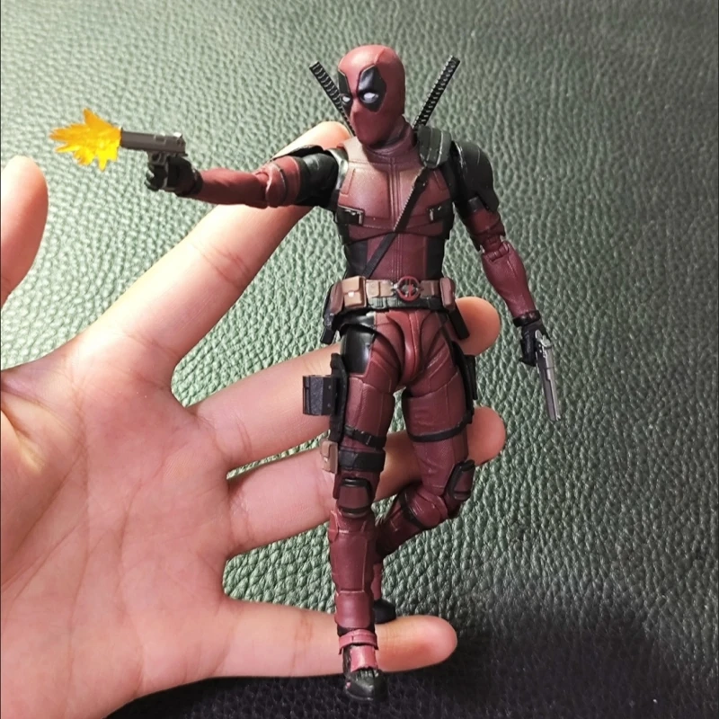 Deadpool & Wolverine Anime Figure 16cm Deadpool Shf Action Figurine Universe Deadpool 2 Figures Model Dolls Toys Kids Gifts