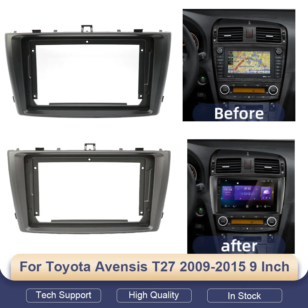

Для Toyota Avensis T27 2009-2015 9-дюймовый Android автомобильный радиоприемник, комплект панели приборной панели
