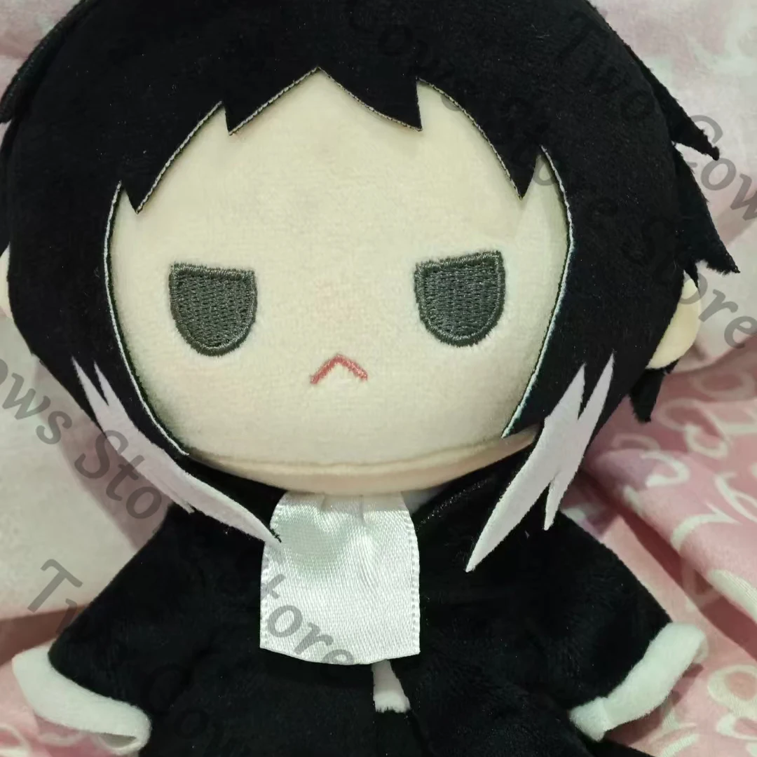 Bungo Stray Dogs Ryunosuke Akutagawa อะนิเมะตุ๊กตาผ้าฝ้ายตุ๊กตาของเล่นตุ๊กตากระเป๋าจี้คอสเพลย์การ์ตูนกระเป๋าเป้สะพายหลังตกแต่ง