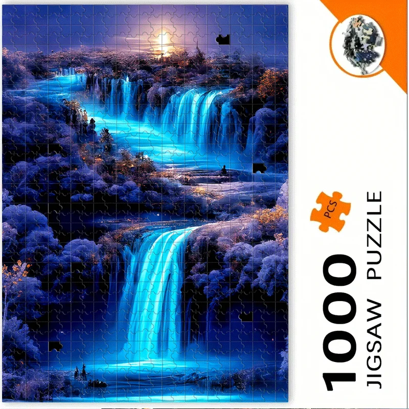 ปริศนาสำหรับผู้ใหญ่ 500 ชิ้น/1,000 ชิ้น - เกมครอบครัวแบบอินเทอร์แอคทีฟ, เสริมสร้างความสัมพันธ์กับเพื่อนร่วมห้อง - ฝึกสมอง, ของตกแต่งบ้าน DIY, ของเล่นเสริมพัฒนาการสำหรับผู้ใหญ่