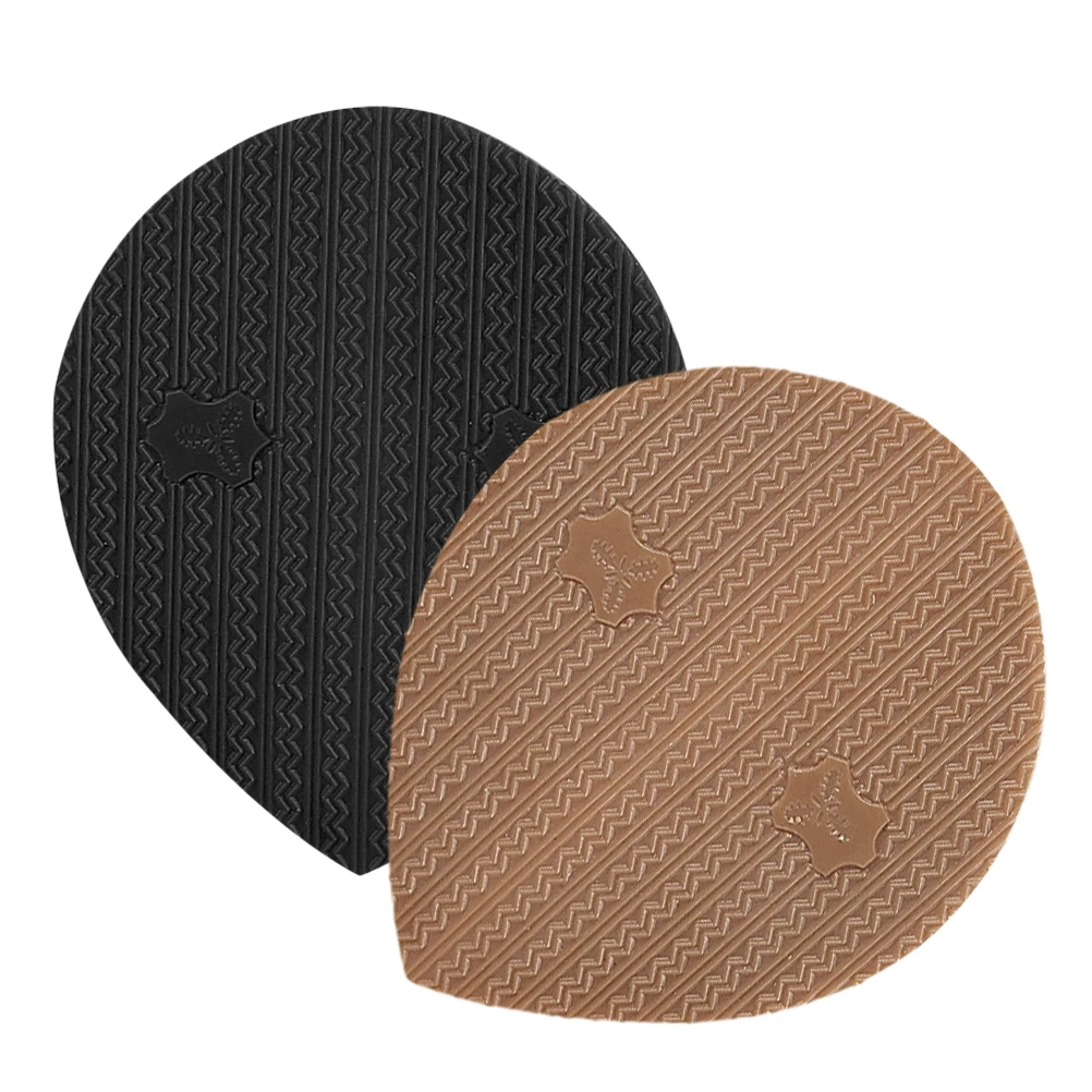

2 Pcs Sole Accessories Materials Protectors Repair Non-skid Pads for Shoes Anti Wear Sticker Patch