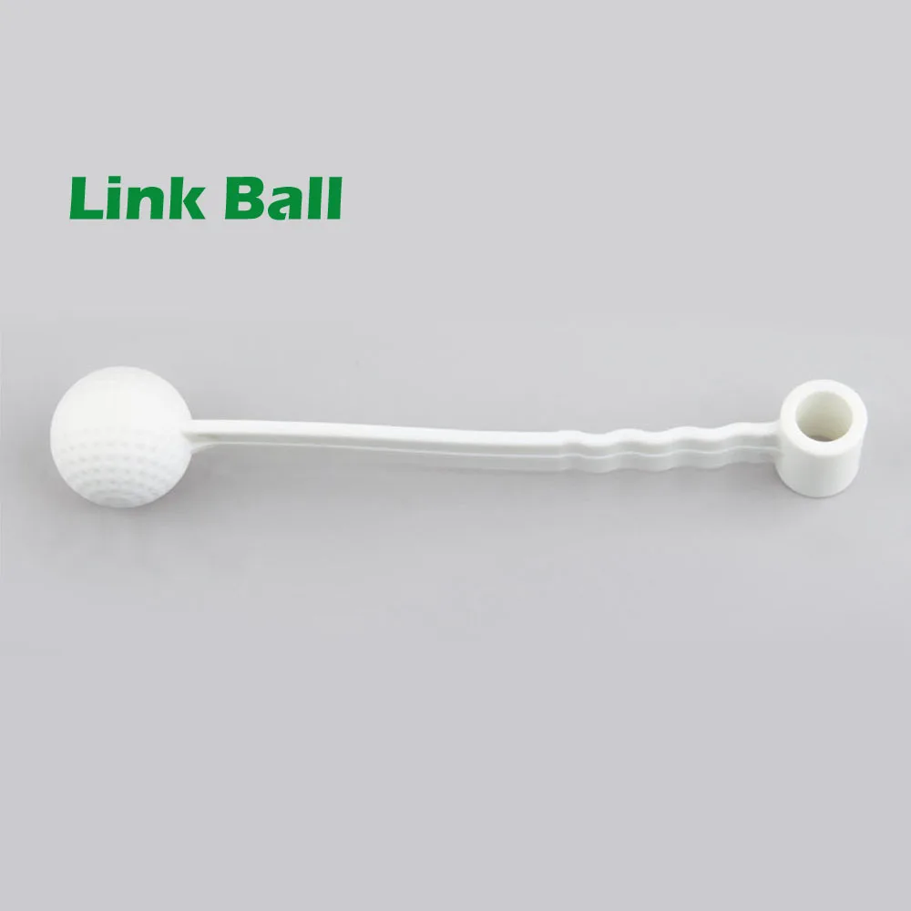 1Pcs Plastic Golf Swing Putting Rod Practice Tools Beginners Golf Training Aids Golf Ball With Stick Golfing Accessories