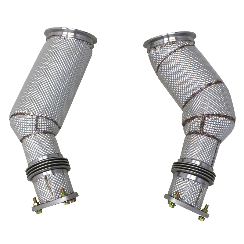 

Заводская выхлопная система с катализатором для Aston Martin DBS 5.2L 2019-2024, высокопроизводительный даунпайп из нержавеющей стали с катализатором