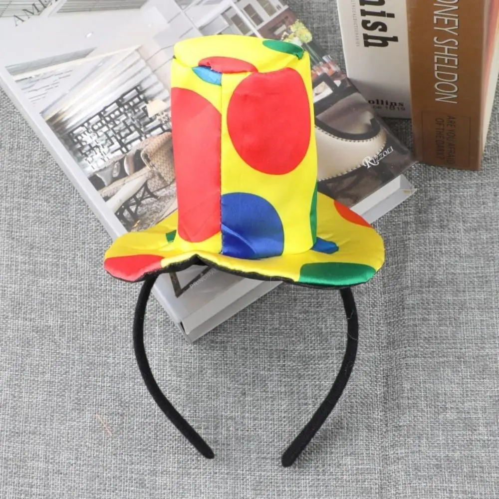 Bow Tie Funny Costume Cap New Caps Headwear Parties Dress Up Headgear Accessories Dot Hat Cosplay Prop