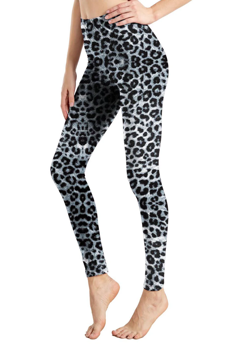 Leopard Leggings Printed High Waist Wildthing Leopard Elasticity Pants Soft Trousers For Women Workout Tights Fitness Outfits