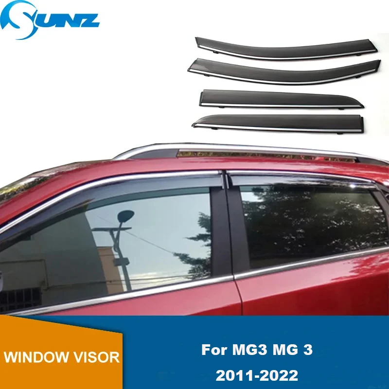 

Window Visor For MG3 MG 3 2011 2012 2013 2014 2015 2016 2017 2018 2019 2020 2021 2022 Sun Rain Guard Window Deflector Windshield