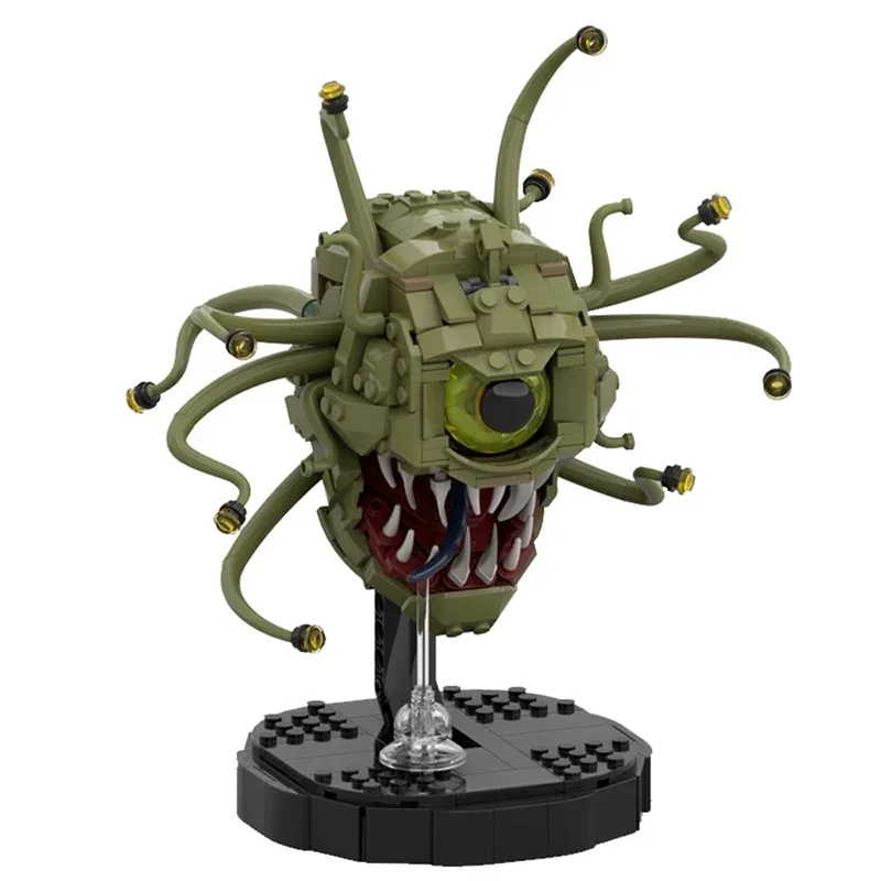 

MOC DIY Dungeonsed-Beholders Demo Cannibal Monster Building block kit Game Character Hearthstone Mimic-Chests Brick Kids ToyGift