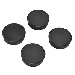 4 Pair Camera Rear Lens Cover and Body Set for M42 Screw Mount Camera Accessories Rear Lens and Body for M42 Screw