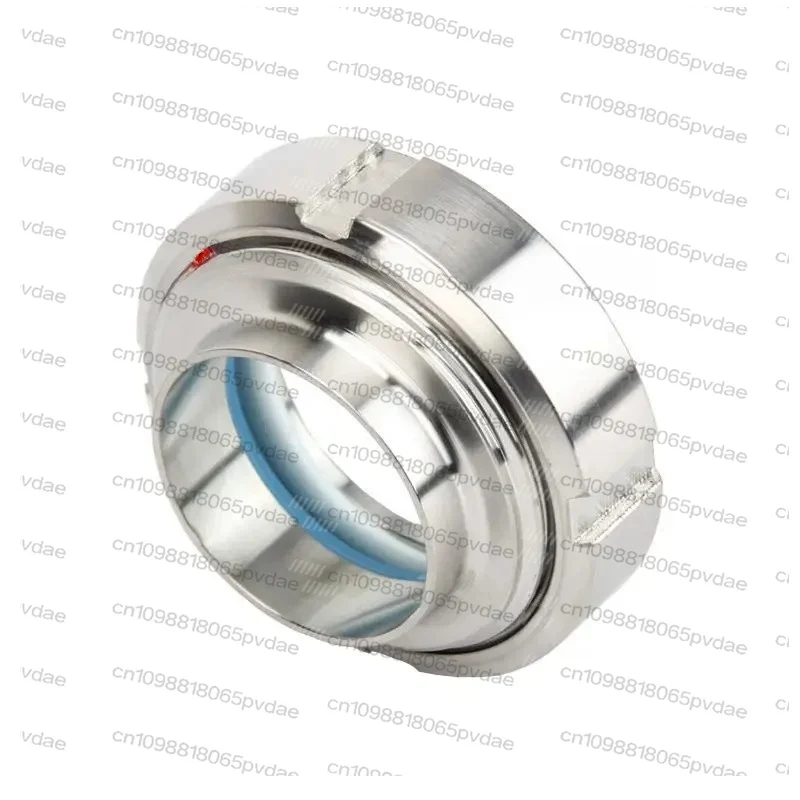 1pcs 25mm-108mm Sanitary Sight Glass Diopter Stainless Steel SS304 Circular Viewing Sight Glass