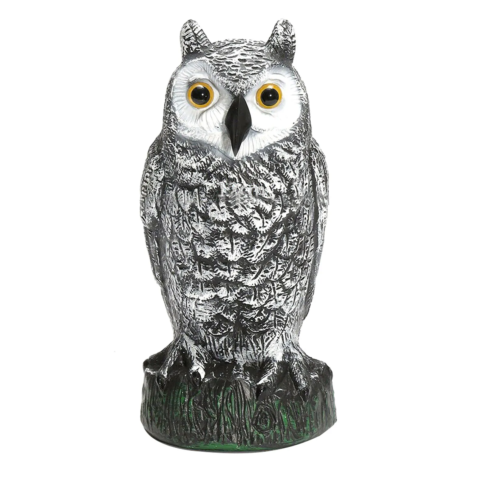 Owl Decoy to Scare Birds Squirrels Pest Repellent Pigeon Deterrent Owl Decoys for Outdoor Yard Garden Protectors