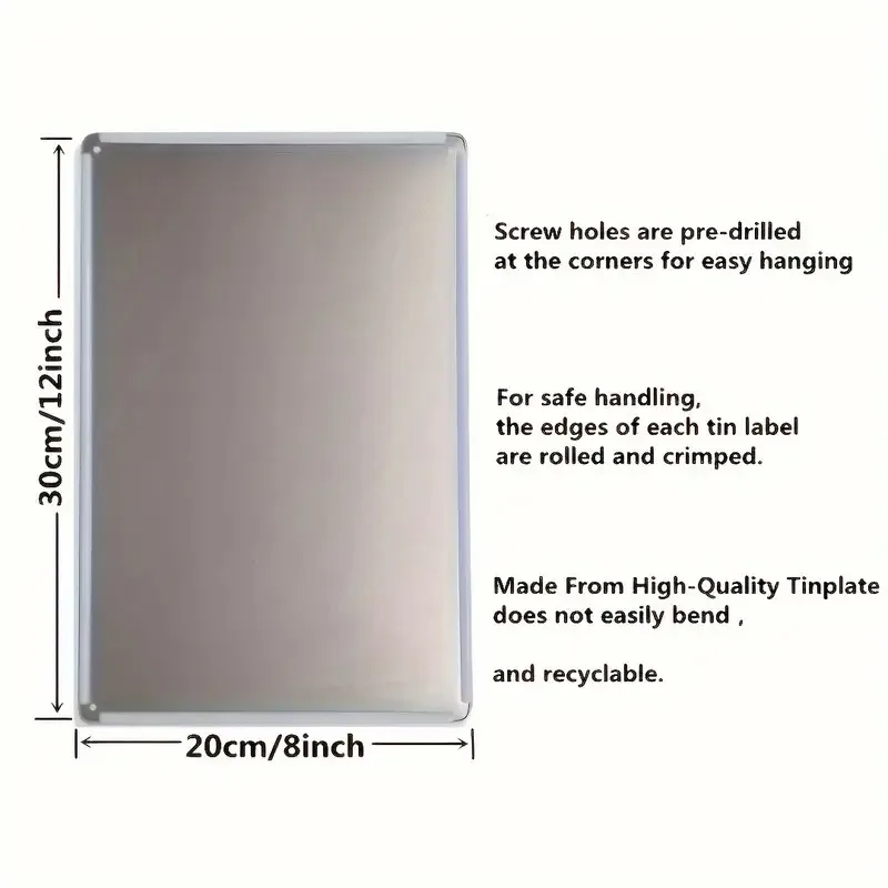 [JIT] 6 قطع ديكور معلق على الحائط معدني بحري عتيق - "نادي بحار" و"Let Your Dreams Set Sail" - 20.32 × 30.48 سم، ريفي نوتيكا