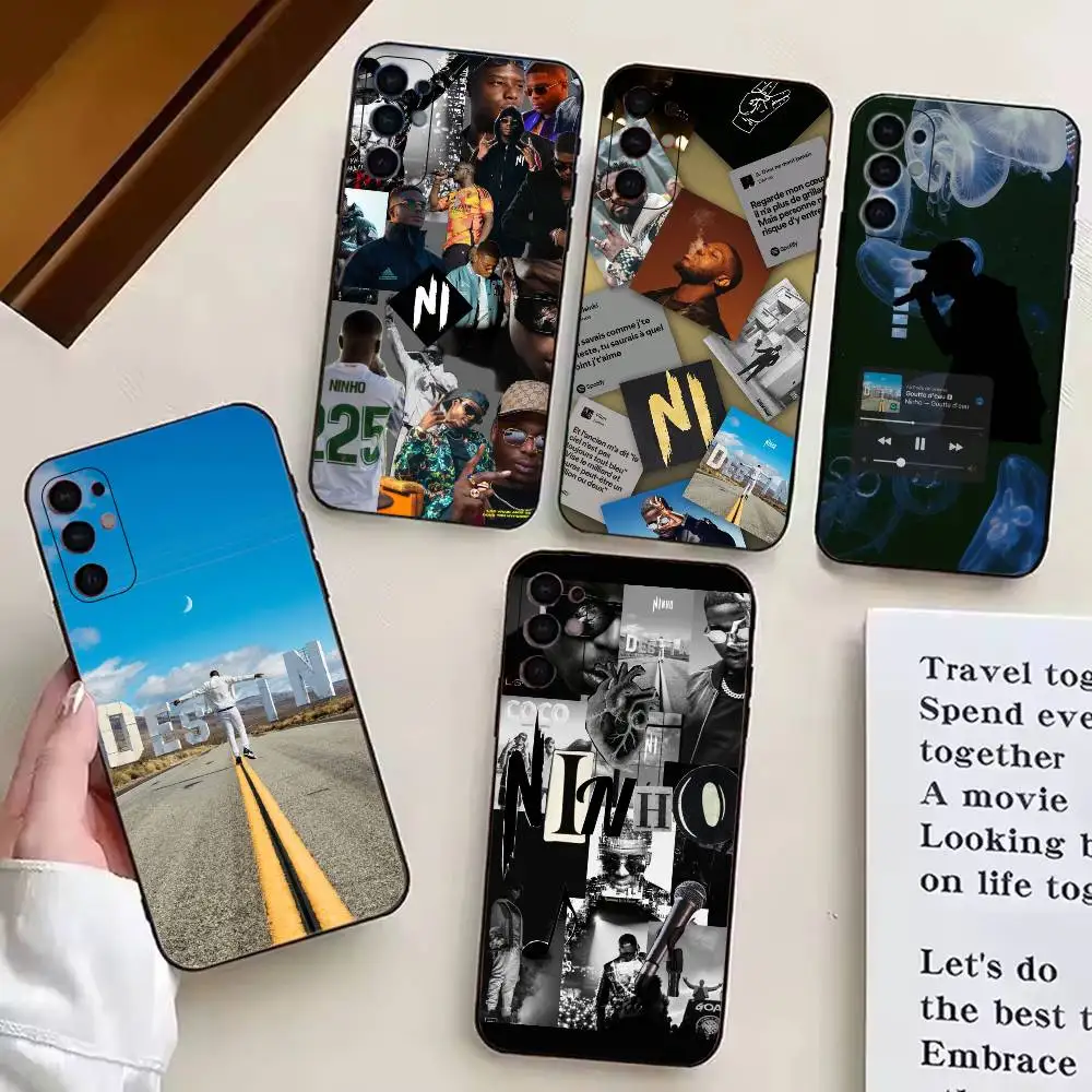 Rapper N-Ninho Cool Phone Case For Samsung S25,S24,S21,S22,S23,S30,Ultra,S20,Plus,Fe,Lite,Note,10,Black Cover