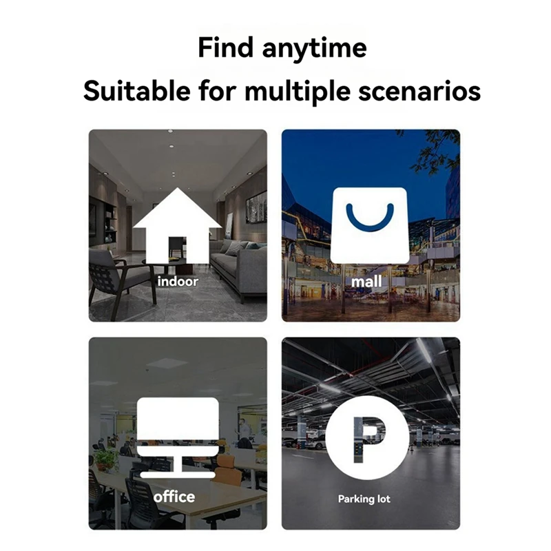 Tarjeta de seguimiento de billetera, localizador Gps de ubicación de seguimiento de carga inalámbrica, etiqueta inteligente para dispositivo de teléfono, encontrar mi aplicación, 2 uds.