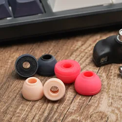 HiFiGo ZEOS Render Earphone Eartips, Deeper Lower End, Clearer Midrange,Professional Customized Silicone Sponge Ear Tips S/ M/ L