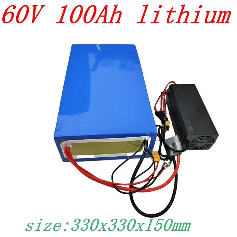 

Литиевый аккумулятор JR60V 30ah 25Ah lifepo4 с глубоким циклом BMS для велосипеда 2500 Вт 1500 Вт, скутера, трехколесного велосипеда, картинга, транспортного средства + зарядное устройство 5А