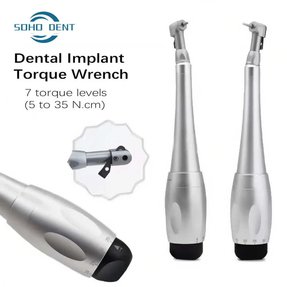 

Универсальный наконечник динамометрического ключа для зубных имплантатов с 12-набором отверток для стоматологической клиники, инструменты для ремонта стоматологии