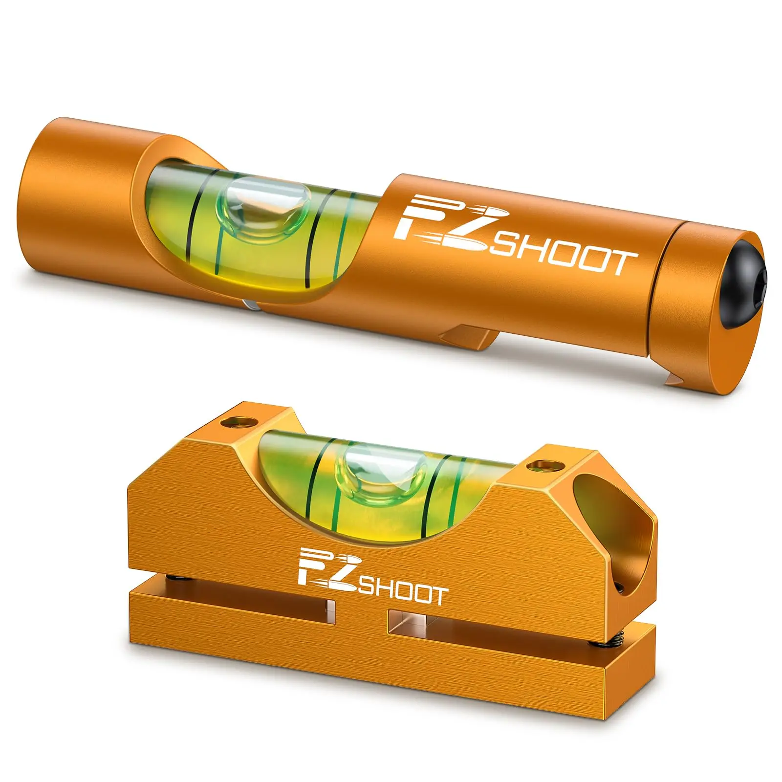 EZshoot Scope Leveling Kit High Precision Scope Bubble Level and Universal Magnetic Optics Level Reduce Long Distance Errors