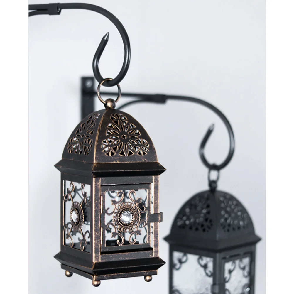 

European Moroccan Iron Art Stand Stylish Desktop Ornament Table Adornment for Party Wedding Home Decoration
