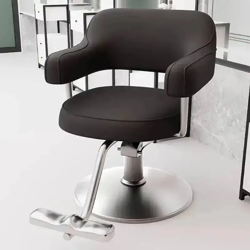 

Para Cadeira Salao Swivel Design Salon Barber Chair Elastic Beautyportable Aesthetic Chair Modern Comfortable De Beleza Salon