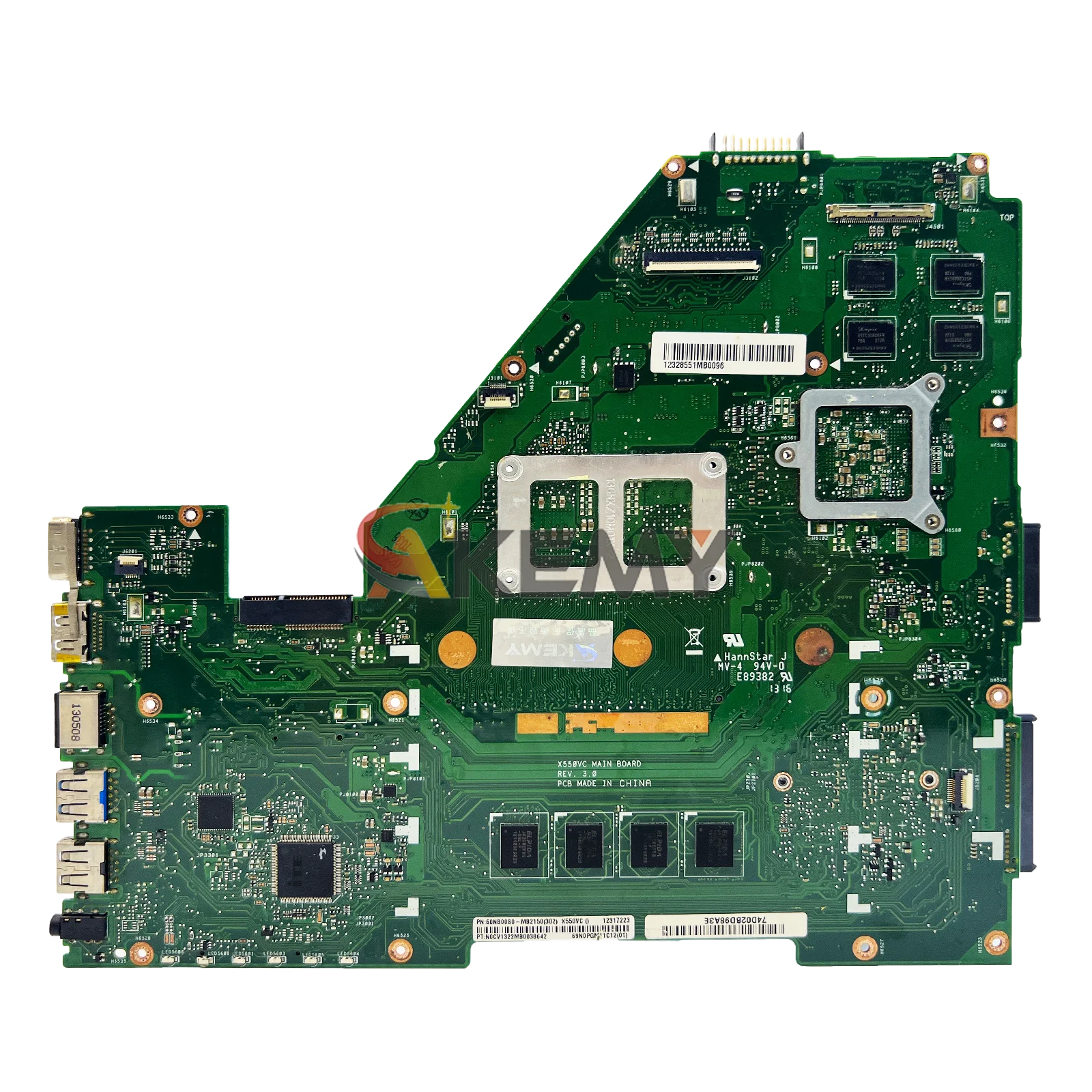 X550VC Scheda Madre Del Computer Portatile Per ASUS VivoBook X550VXK K550VX W50V VX50V X550VX FH5900 FH6500V X550V Notebook Mainboard 100% test