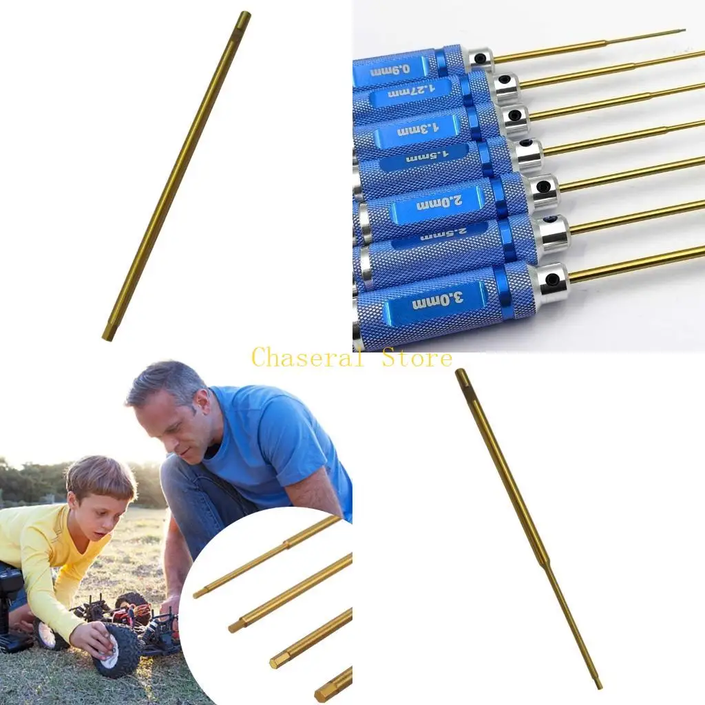 

E7CE Precisions Hexagonal Screwdriver Bit Hexagonal Screwdriver Tool For Drones And Remote Control Car Repair 1.5/2/2.5/3mm