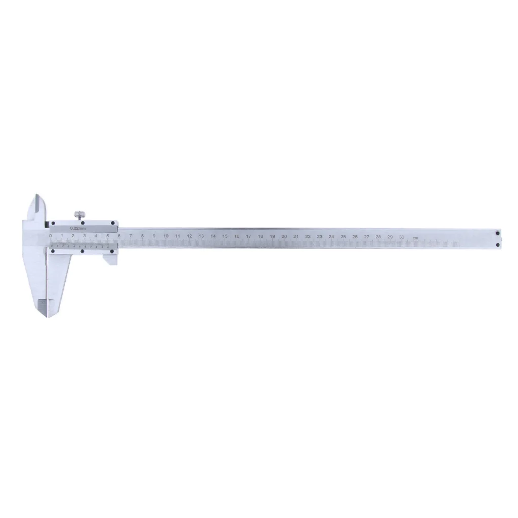 Carbon Steel Vernier Caliper Metric, 0-300mm, Accuracy 0.02mm