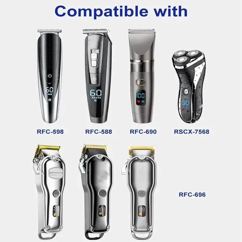 USB Charging Cable for Hatteker RFC-598 RFC-588 RFC-690 RSCX-7568 Hair Clipper Trimmer Shaver 5V Power Cord Lead