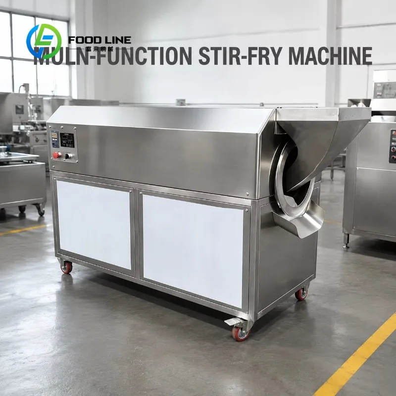 Custom Single Cylinder Square Baking Machine Hot Air Circulation Roaster for Nuts Seeds Large Quantity Wholesale Price