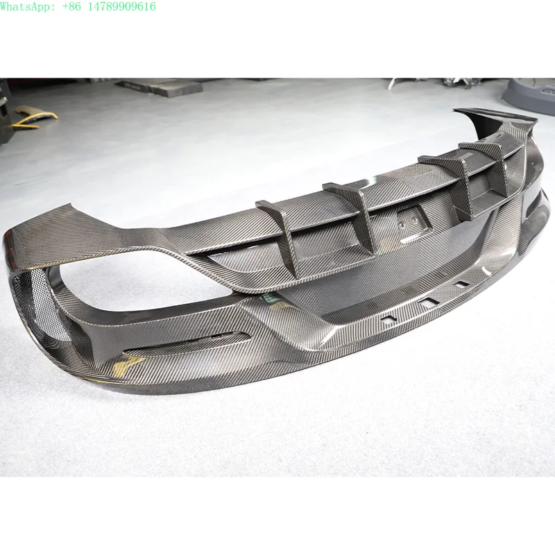 

Customized Automotive Body Modification Kit2015-2023 Car Modification Upgrade Rear Bumper Carbon Fiber Rear Lip Mudguard Body Ki