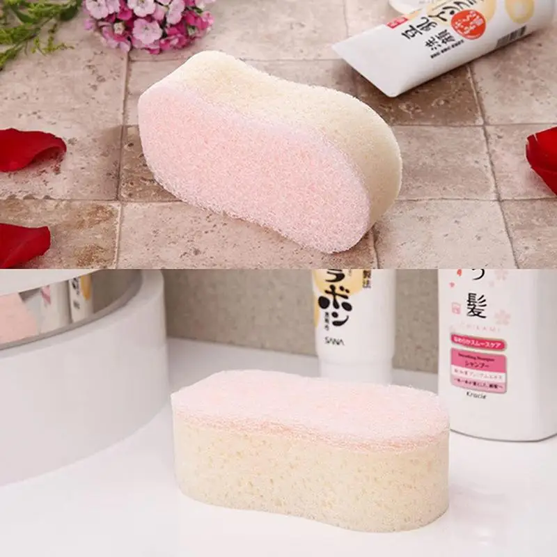 Esponja EXFOLIANTE SUAVE Loofah, esponja corporal para aromaterapia, removedor de piel muerta, esponja corporal para ducha, accesorios de baño